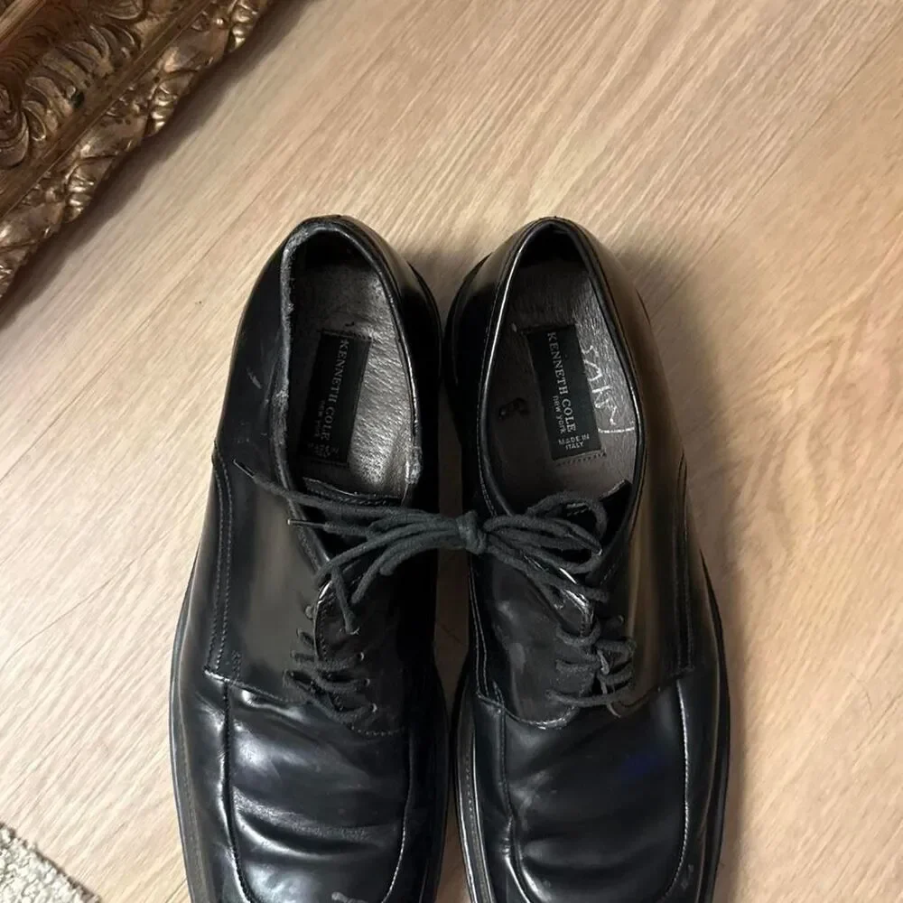 Kenneth-cole Men's Black Oxfords